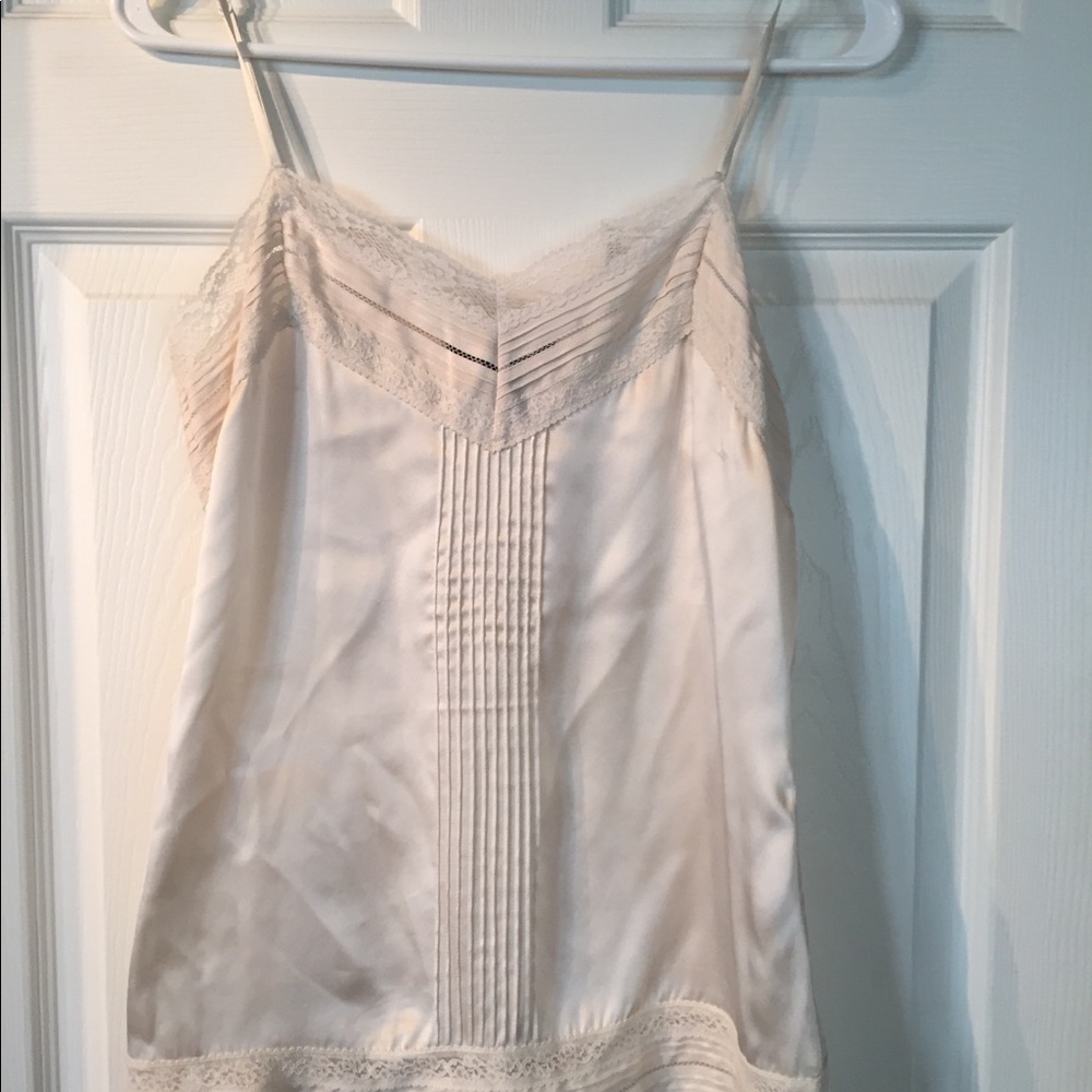 White House Black Market size S Silk Blouse